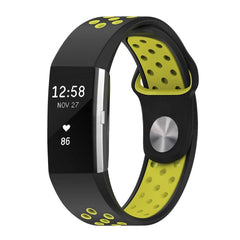 correas de silicona para fitbit charge pulseras de estilo deportivo con cierre de botón para smartband pulsera inteligente fitbit charge