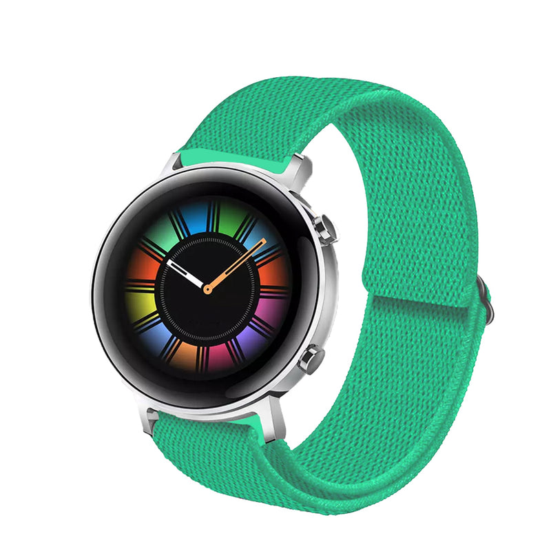 correa de nylon para huawei watch gt 2 de 42mm pulsera de nailon elástico para smartwatch reloj inteligente Huawei