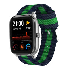 correa de nylon para reloj inteligente amazfit gts pulsera de microfibras para smartwatch