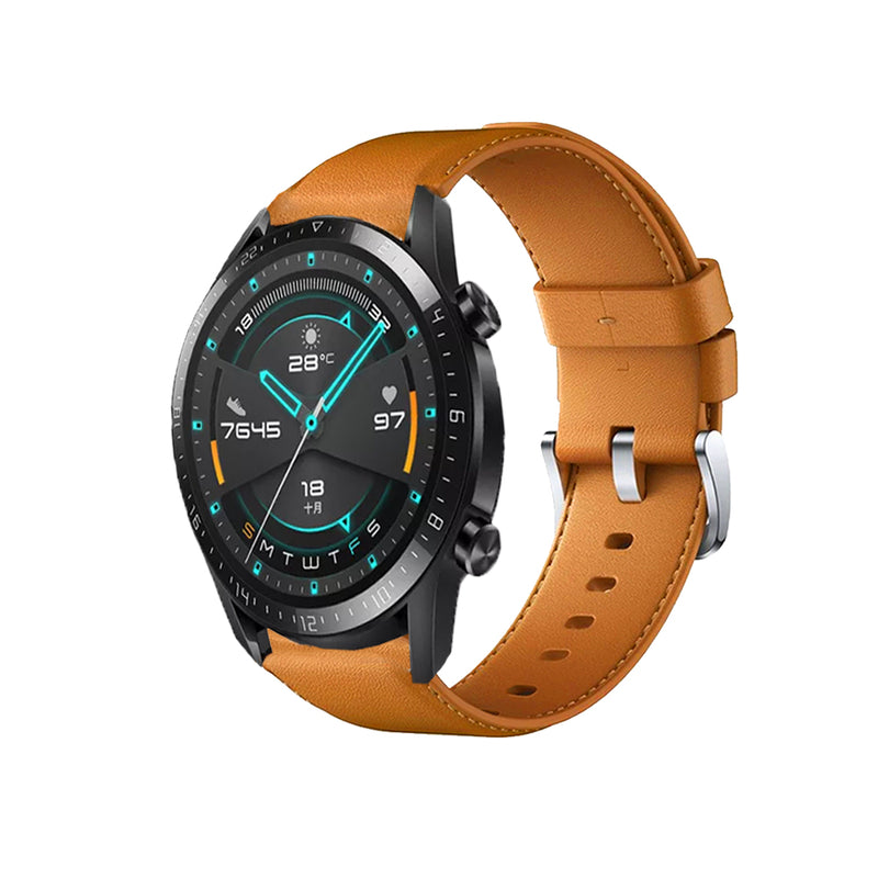 Correas de cuero para Huawei Watch GT 2 46mm