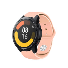 correa de silicona con cierre de botón para xiaomi watch s1 active pulsera de colores para reloj inteligente