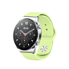 correa de silicona con cierre de botón para smartwatch xiaomi watch s1 pulsera de colores para reloj inteligente xiaomi