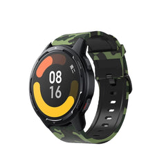 correa de silicona estilo camuflaje para smartwatch xiaomi watch s1 active pulsera para reloj inteligente