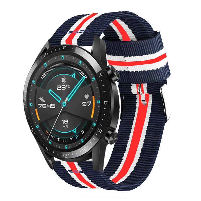correas de nylon para huawei watch gt 2 46mm pulseras de tela para smartwatch huawei