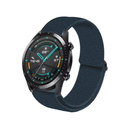 correa de nylon para huawei watch gt 2 46mm pulsera de nailon elástico de colores para smartwatch huawei
