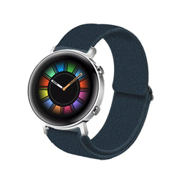 correa de nylon para huawei watch gt 2 de 42mm pulsera de nailon elástico para smartwatch reloj inteligente Huawei