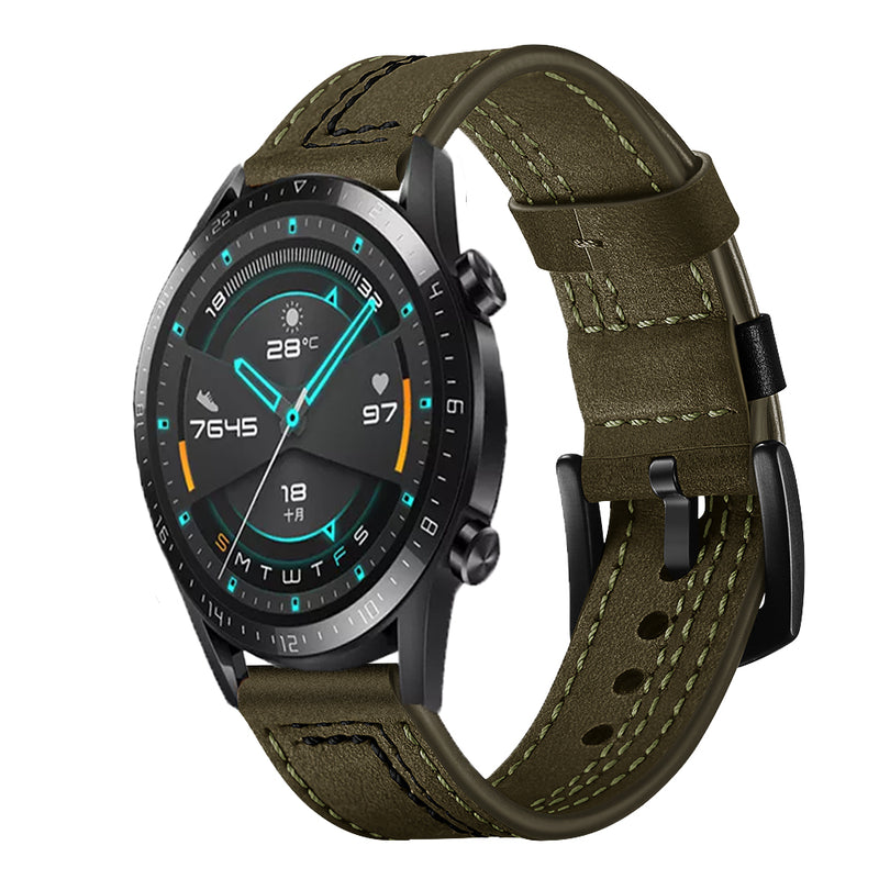 correas de cuero para huawei watch gt2