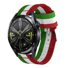correas de nylon para reloj inteligente huawei watch gt 3 de 46mm pulseras de tela para smartwatch huawei