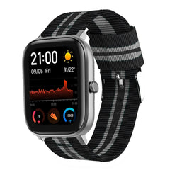 correa de nylon para reloj inteligente amazfit gts pulsera de microfibras para smartwatch
