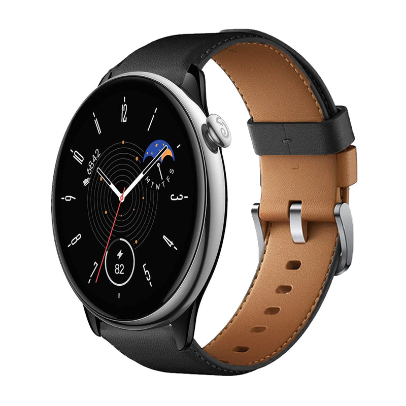 correas de cuero para reloj inteligente amazfit gtr mini pulseras de calidad cuero para smartwatch amazfit