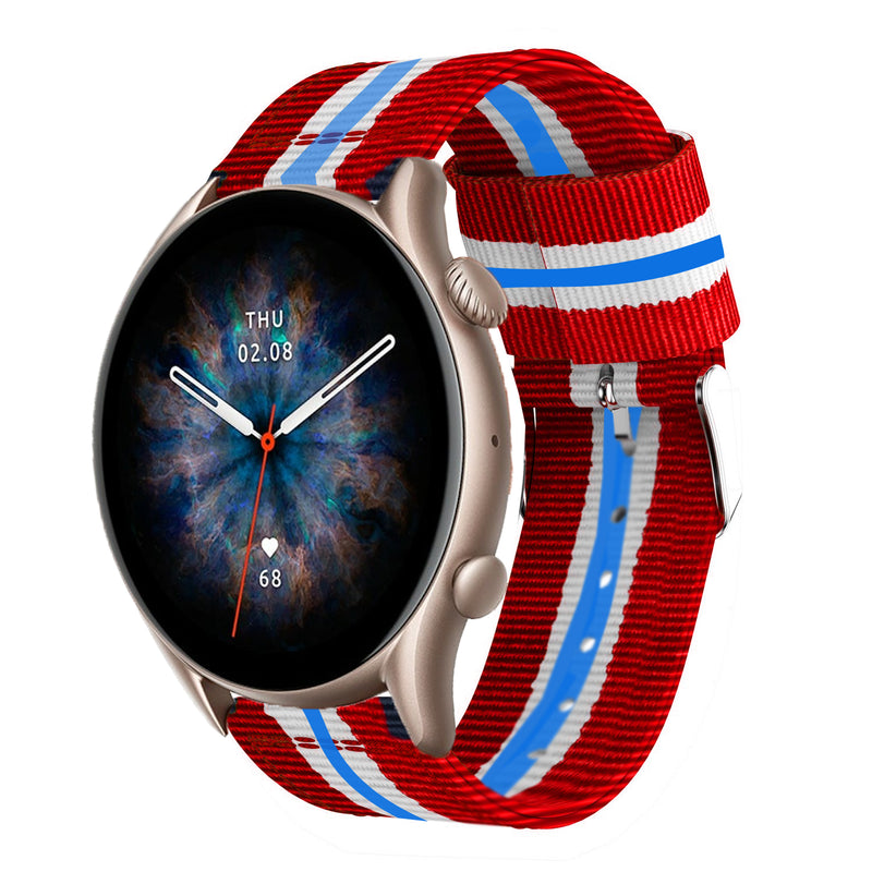 correa de nylon para reloj inteligente amazfit gtr 3 y gtr 3 pro pulseras de tela para smartwatch amazfit
