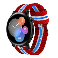 correas de nylon para reloj inteligente huawei watch gt 3 42mm pulseras de tela para smartwatch huawei