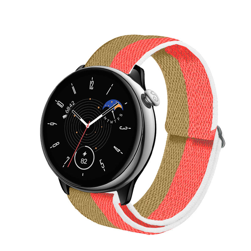 correas de nylon para reloj inteligente amazfit gtr mini pulseras de tela para smartwatch amazfit